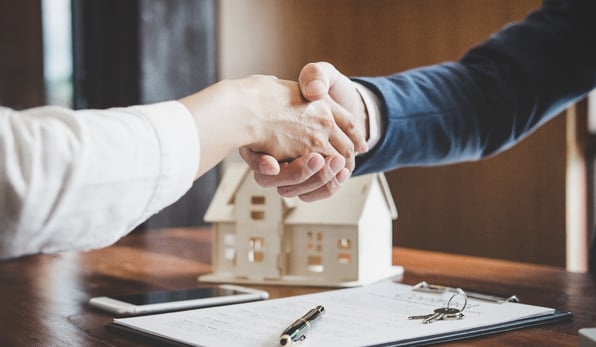 Home loan handshake